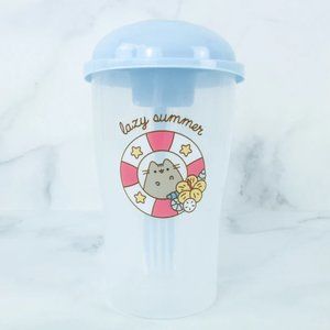 NWOT Pusheen Sailor Salad Container with Dressing Cup and Fork